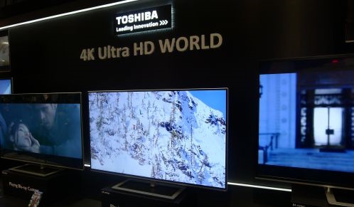 Toshiba tiếp tục đầu tư sản xuất kinh doanh tivi 4K Ultra HD